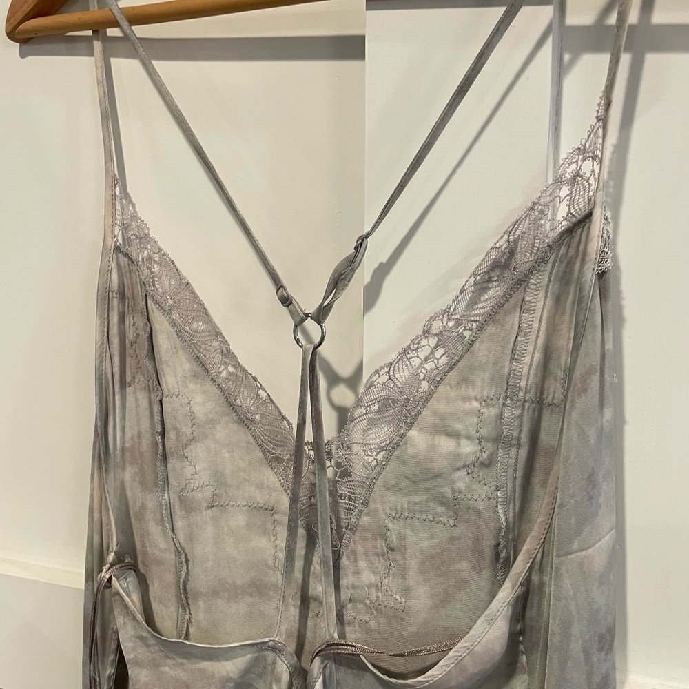 Free People Intimately NWT Chasing Shadows Midi Tie Dye Slip Dress - Picture 12 of 16